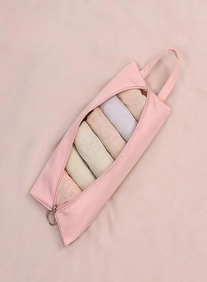 VENJA (LABEL) VENJA Compact Travel Underwear Storage Bag - Foldable Lingerie Organizer for Bras, Panties & Socks - Ideal for Business Trips, Holidays & Wardrobe Sorting - Lightweight & Portable (Pack of 1) - Image 3